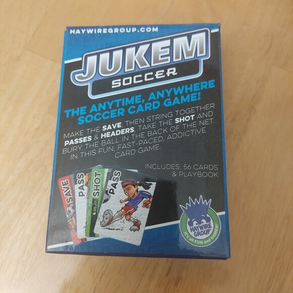 Haywire Group Jukem Soccer Sports Card Game With Instructions - Picture 2 of 5